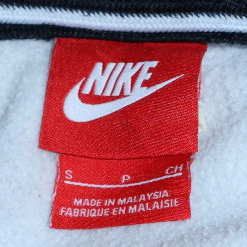 Nike Men’s Grey Pullover Hoodie Regular Fit Small Fleece Sweatshirt - Image 5