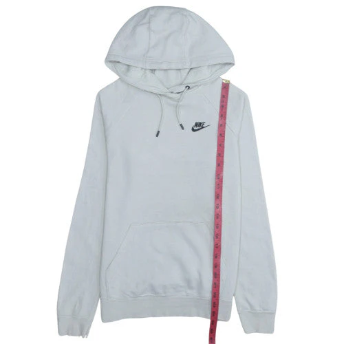 Nike Men’s Grey Pullover Hoodie Small Regular Fit Fleece - Image 3