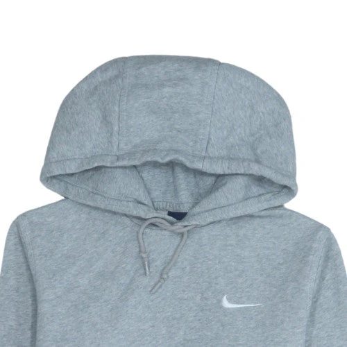Nike Men’s Grey Pullover Hoodie Small Regular Fit Fleece Sweatshirt - Image 7