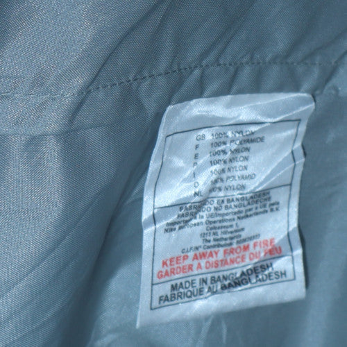 Nike Men’s Grey Windbreaker Jacket L Retro Sports Outdoor - Image 6