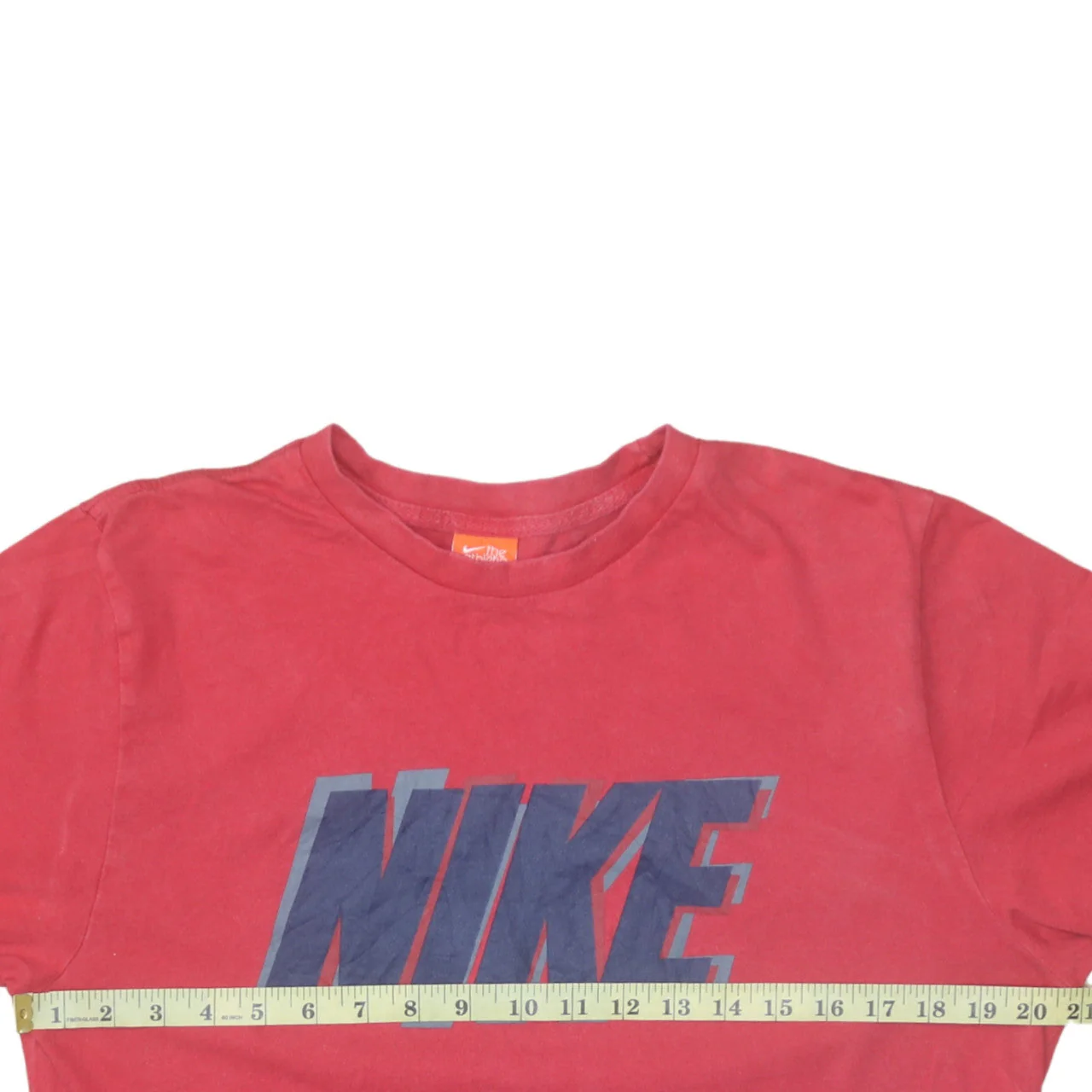 Nike Men’s Red Graphic Logo Athletic Dept Cotton T-Shirt Size L - Image 3