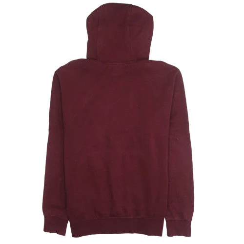 Nike Men’s Red Pullover Hoodie Medium Fleece Logo Sportswear - Image 4