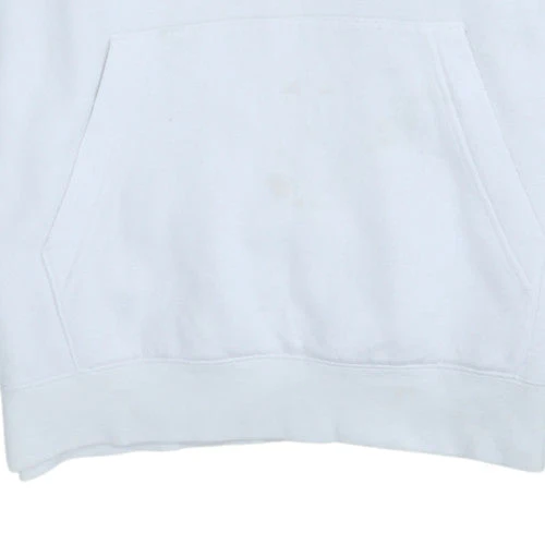 Nike Men’s White Pullover Hoodie S Fleece Sportswear Regular Fit - Image 8