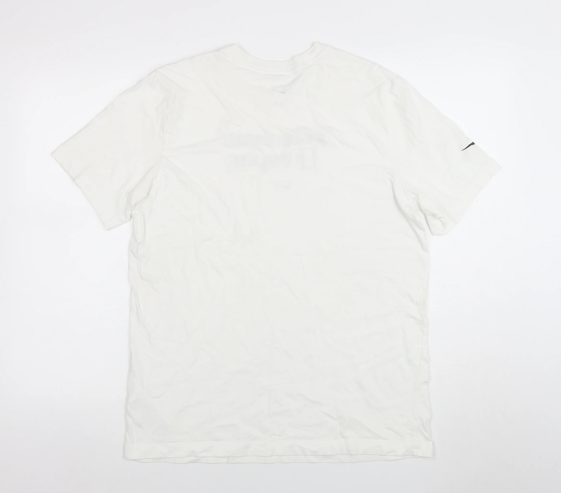 Nike Men’s White Tottenham Hotspur Cotton T-Shirt Size M - Image 3