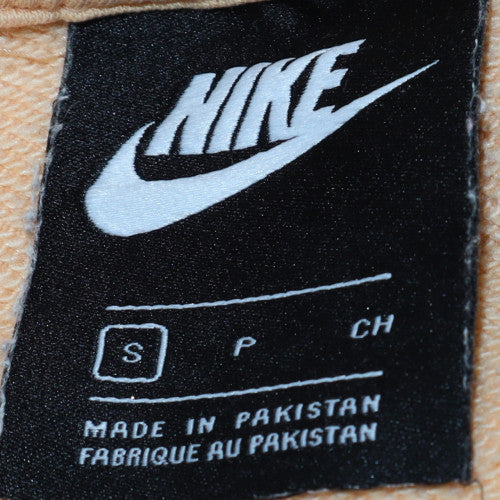 Nike Men's Beige Small Crew Neck Logo Pullover Sweatshirt - Image 5