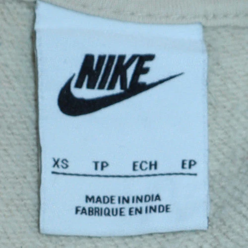 Nike Men's Beige XS Pullover Crew Neck Sweatshirt - Image 5