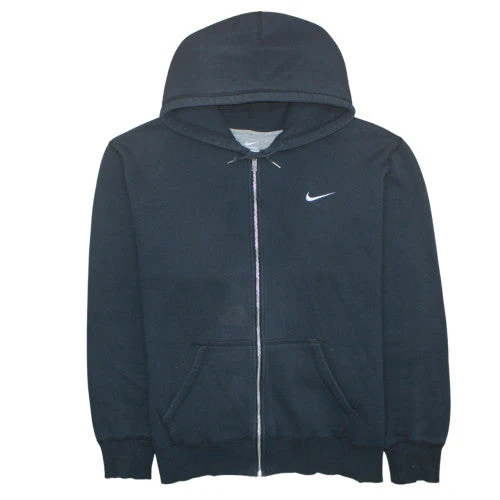 Nike Men's Black 2XL Full Zip Fleece Hoodie