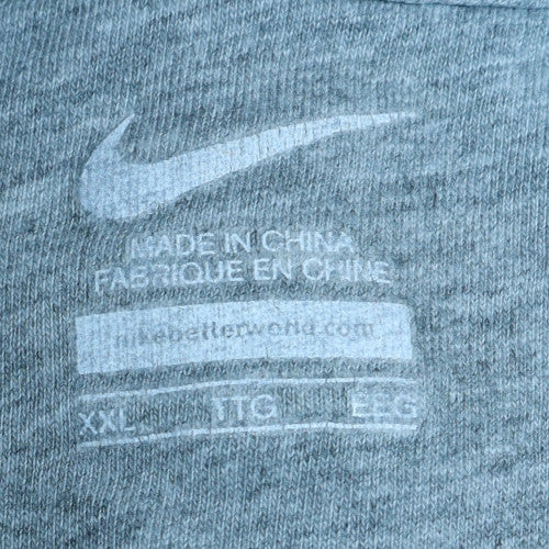 Nike Men's Black 2XL Full Zip Fleece Hoodie - Image 5