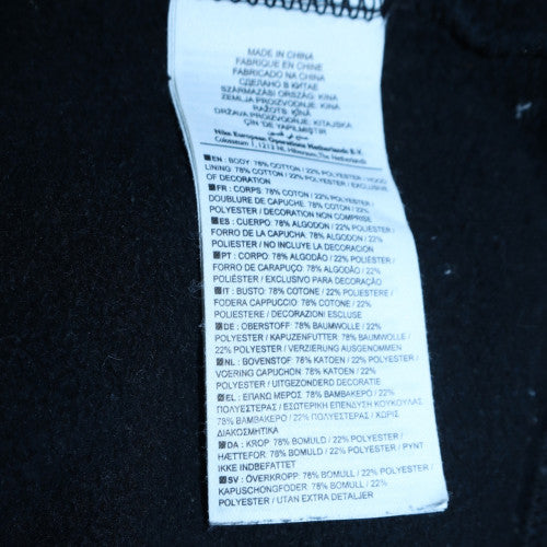 Nike Men's Black 2XL Full Zip Fleece Hoodie - Image 6