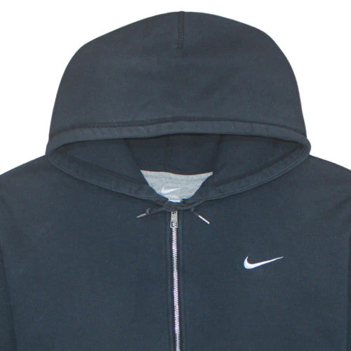 Nike Men's Black 2XL Full Zip Fleece Hoodie - Image 7