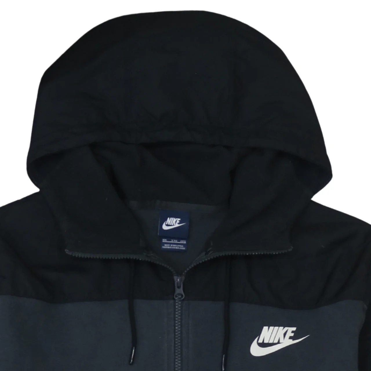 Nike Men's Black 2XL Full Zip Hooded Sports Sweatshirt - Image 8
