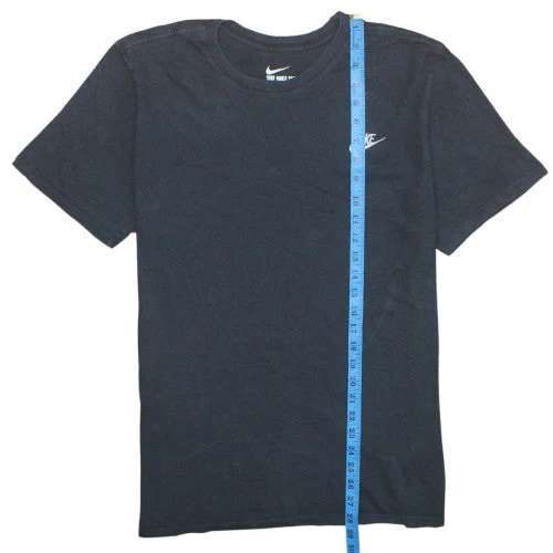 Nike Men's Black Athletic Fit Logo Crew Neck T-Shirt Size L - Image 2
