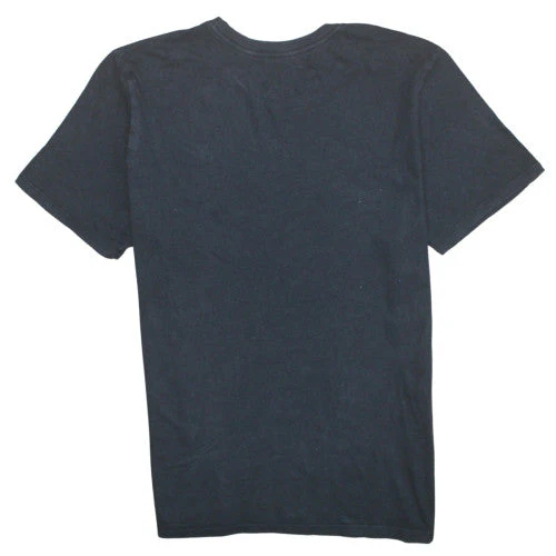 Nike Men's Black Athletic Fit Logo Crew Neck T-Shirt Size L - Image 4