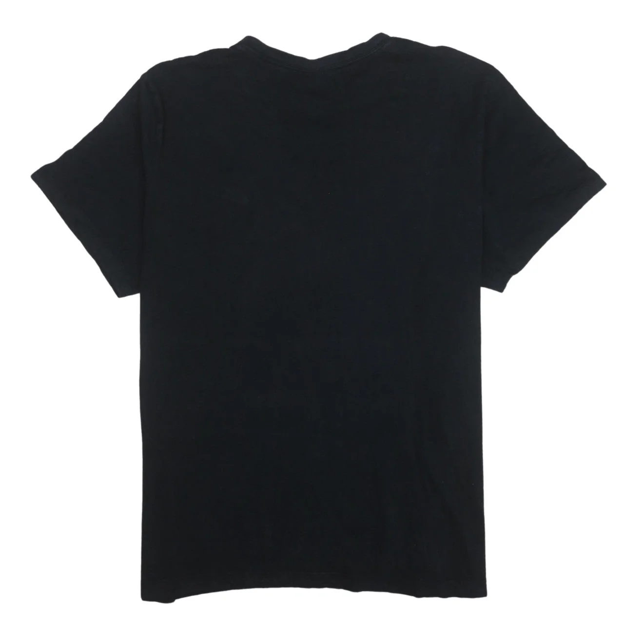 Nike Men's Black Cotton Crew Neck Sports T-Shirt Size L - Image 4