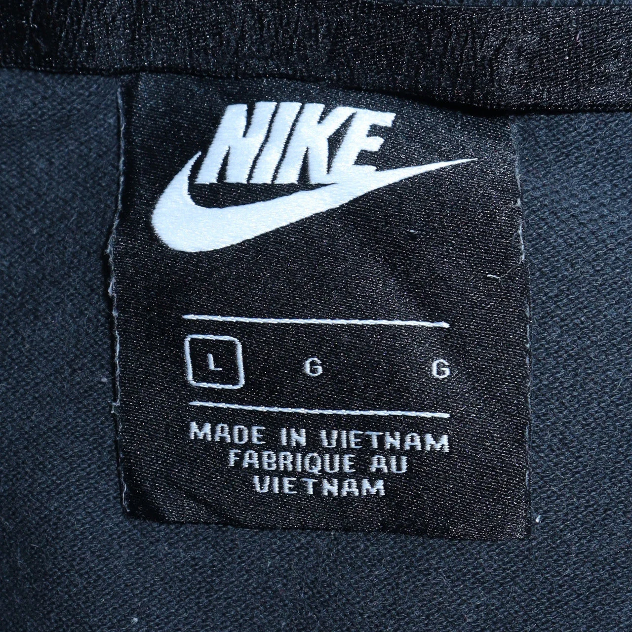 Nike Men's Black Cotton Short Sleeve Polo Shirt Size L - Image 5