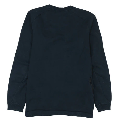 Nike Men's Black Crew Neck Fleece Sweatshirt M Regular Fit Pullover - Image 4