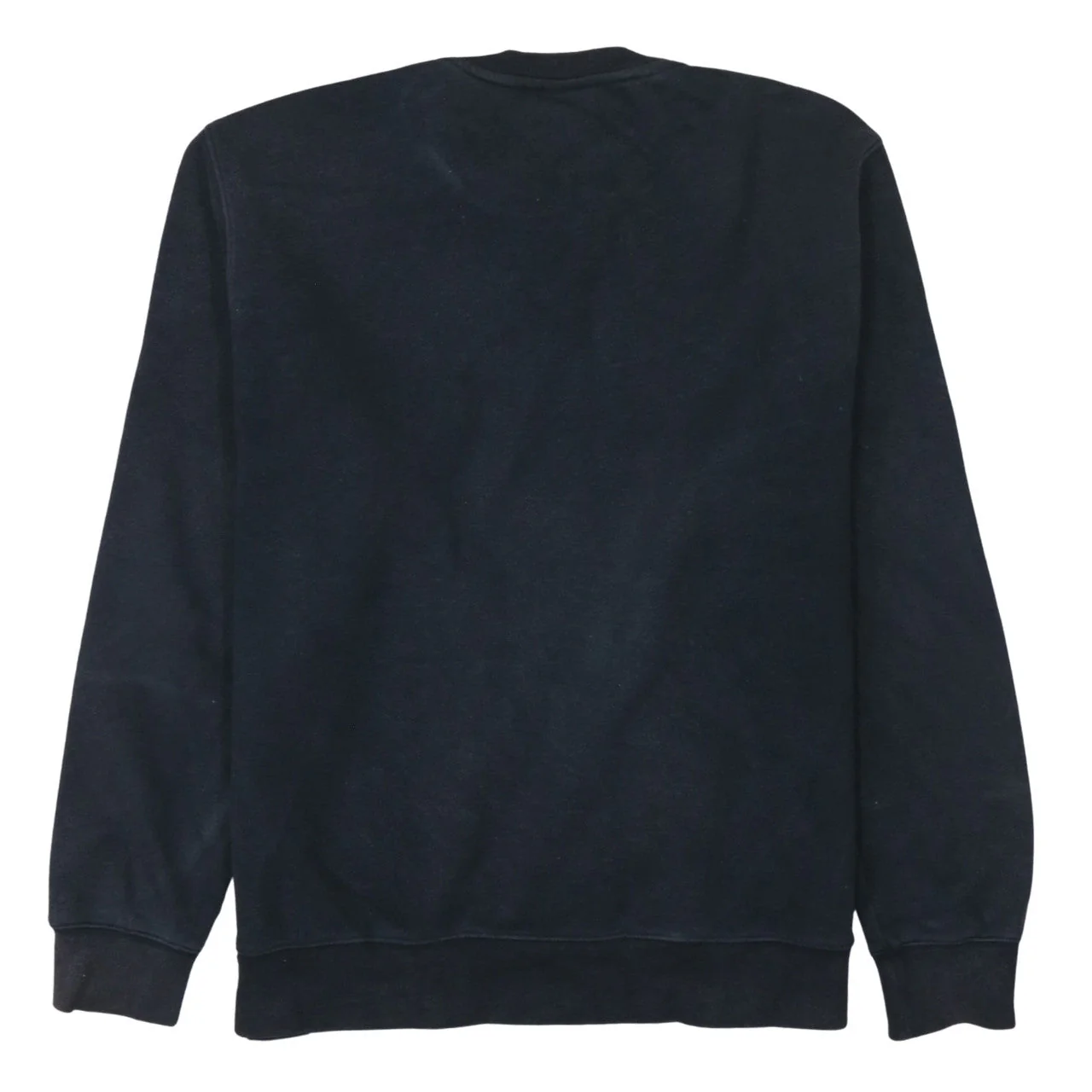 Nike Men's Black Crew Neck Fleece Sweatshirt Size L Regular Fit - Image 4