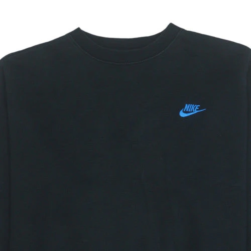 Nike Men's Black Crew Neck Pullover Sweatshirt L - Image 8