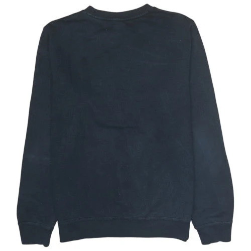 Nike Men's Black Crew Neck Pullover Sweatshirt L Sports Fleece - Image 4