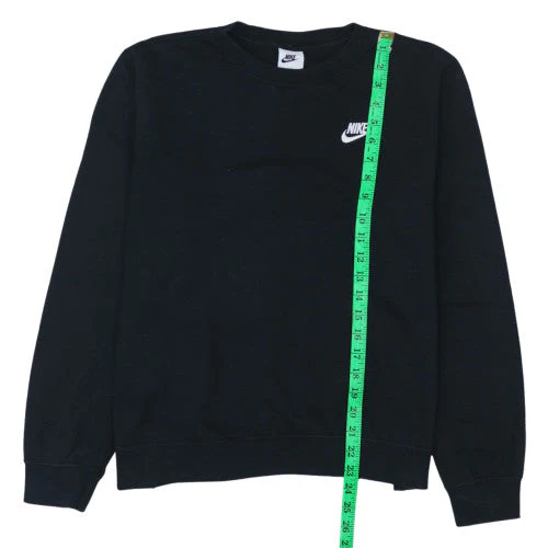Nike Men's Black Crew Neck Pullover Sweatshirt M Regular Fit - Image 3