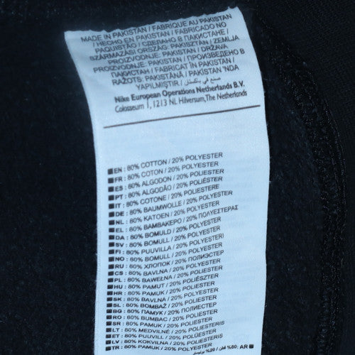 Nike Men's Black Crew Neck Pullover Sweatshirt M Regular Fit - Image 6