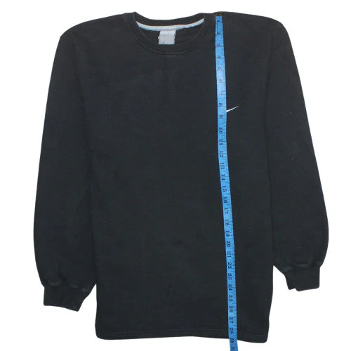 Nike Men's Black Crew Neck Pullover Sweatshirt Size M - Image 2