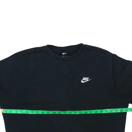 Nike Men's Black Crew Neck Pullover Sweatshirt Size M - Image 3