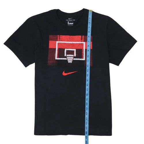 Nike Men's Black Dri-Fit Basketball Graphic T-Shirt M - Image 2