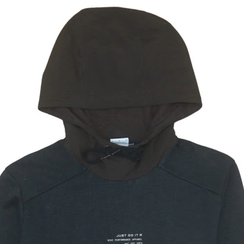 Nike Men's Black Dri-Fit Pullover Hoodie Medium Sportswear - Image 8