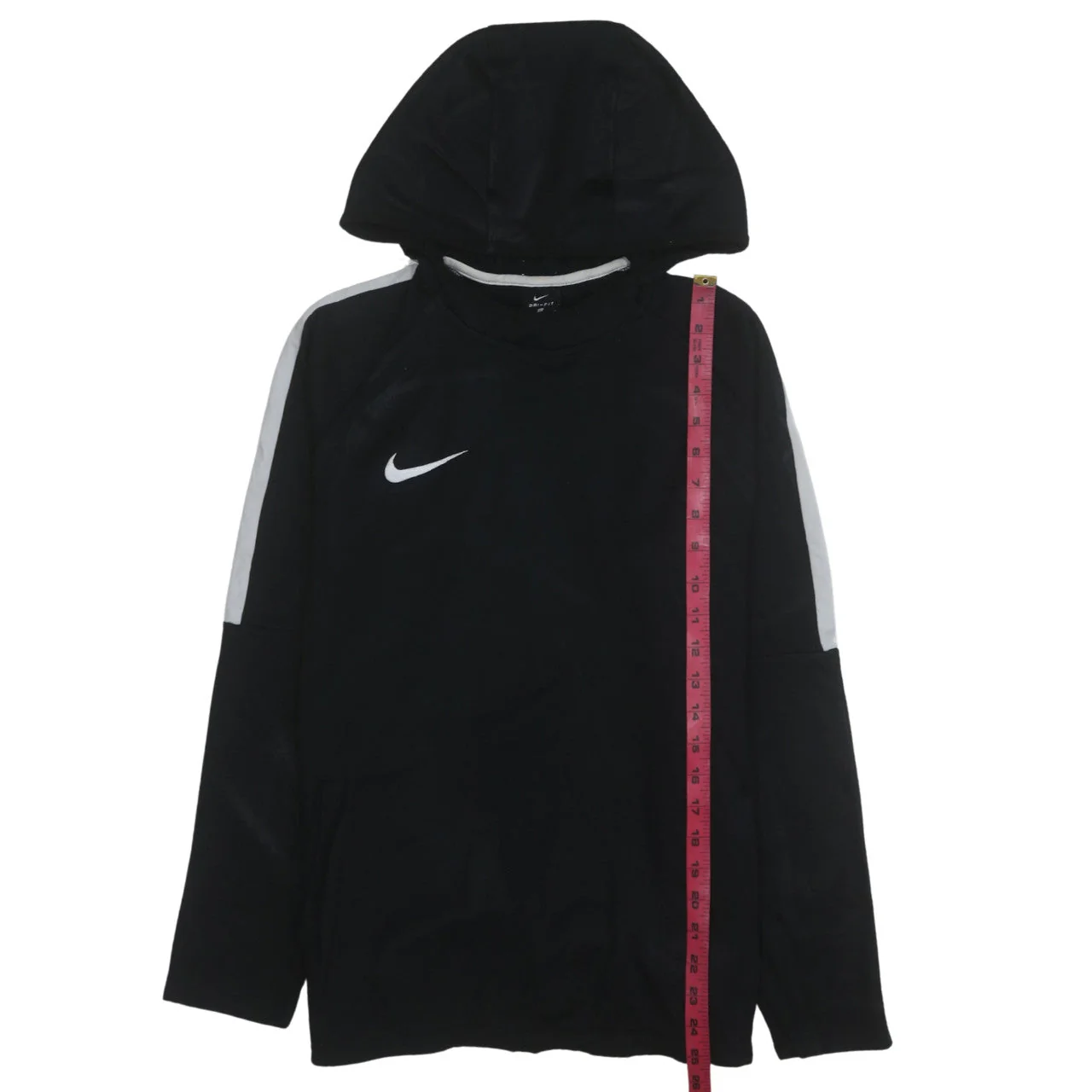Nike Men's Black Dri-FIT Pullover Hoodie Size M Sportswear - Image 3