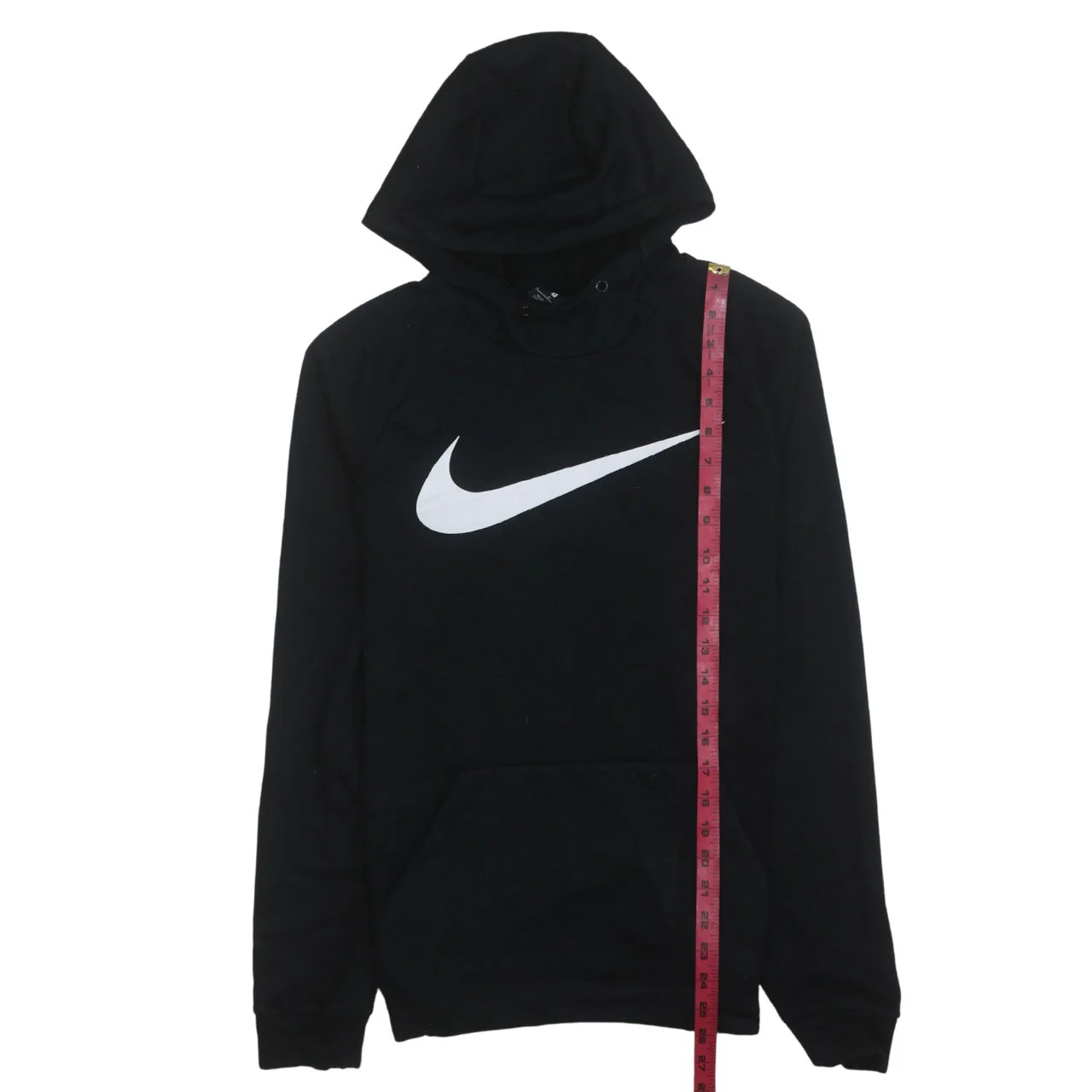 Nike Men's Black Dri-Fit Pullover Hoodie Size S - Image 2