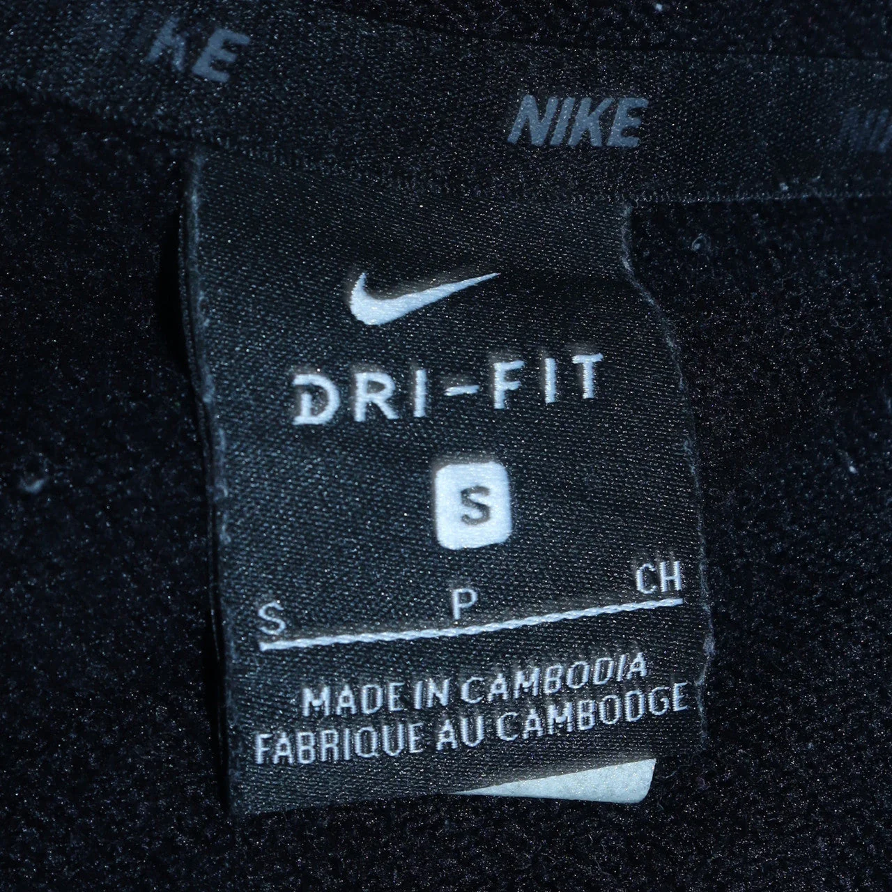 Nike Men's Black Dri-Fit Pullover Hoodie Size S Graphic Logo Sportswear - Image 6