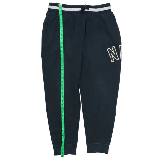 Nike Men's Black Fleece Jogger Sweatpants L Elastic Waist Tapered Fit - Image 3