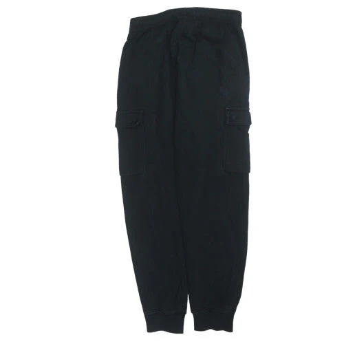 Nike Men's Black Fleece Jogger Trousers Size S Relaxed Fit Activewear - Image 4