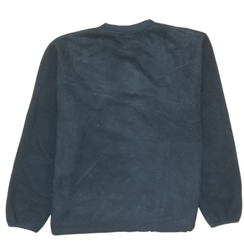 Nike Men's Black Fleece Pullover Sweatshirt L Logo Crew Neck - Image 4