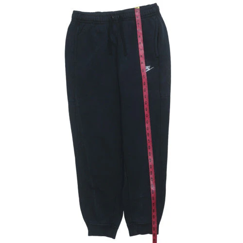 Nike Men's Black Fleece Sweatpants Joggers M Regular Fit - Image 2