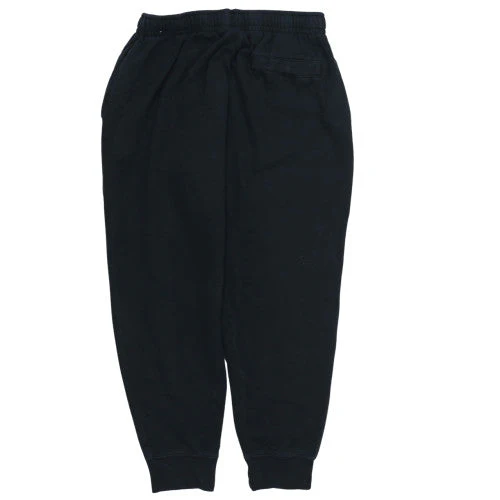 Nike Men's Black Fleece Sweatpants L Elastic Waist Tapered Joggers - Image 4