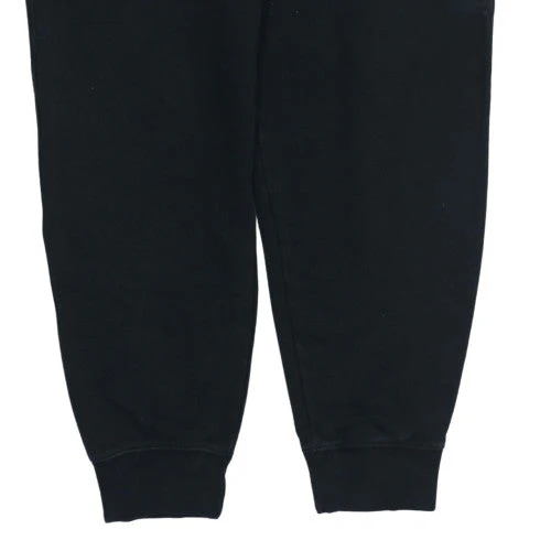 Nike Men's Black Fleece Sweatpants L Elastic Waist Tapered Joggers - Image 6