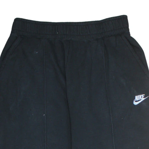 Nike Men's Black Fleece Sweatpants M Regular Fit Activewear Trousers - Image 8