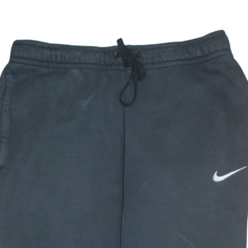 Nike Men's Black Fleece Sweatpants S Regular Fit Logo Joggers - Image 7