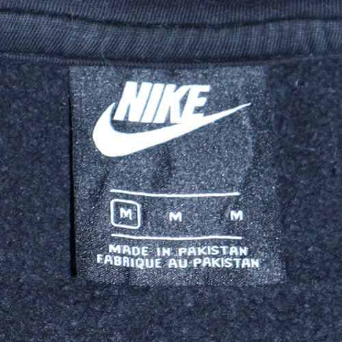 Nike Men's Black Full Zip Fleece Hoodie Size M - Image 5