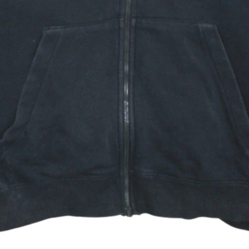 Nike Men's Black Full Zip Fleece Hoodie Size M Regular Fit - Image 7