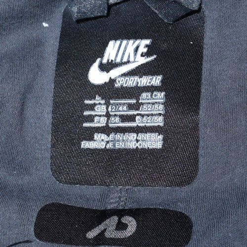 Nike Mens Black Full Zip Hooded Sweatshirt L Geometric Pattern - Image 5