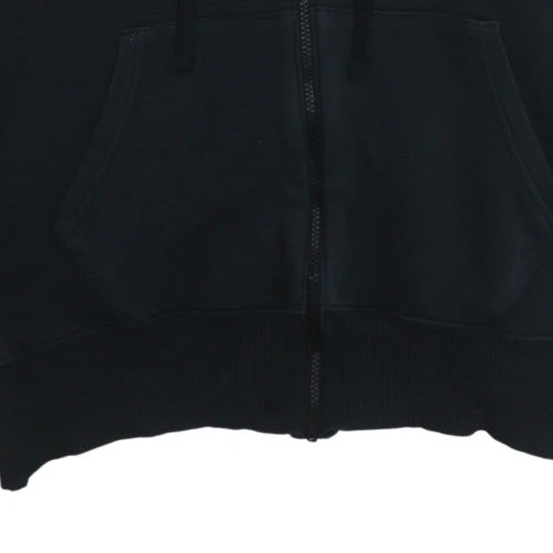 Nike Men's Black Full Zip Hoodie Fleece Regular Fit Size M - Image 7
