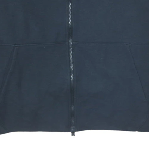 Nike Mens Black Full Zip Hoodie L Fleece Sportswear - Image 7