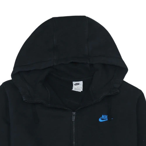 Nike Men's Black Full Zip Hoodie M Regular Fit Sportswear - Image 8