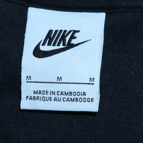 Nike Men's Black Full Zip Hoodie M Regular Fleece Sportswear - Image 6