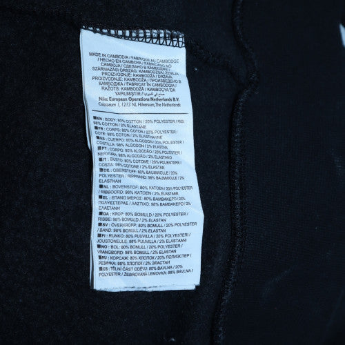 Nike Men's Black Full Zip Hoodie Medium Sports Fleece - Image 5