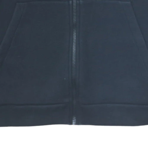 Nike Men's Black Full Zip Hoodie Medium Sports Fleece - Image 6