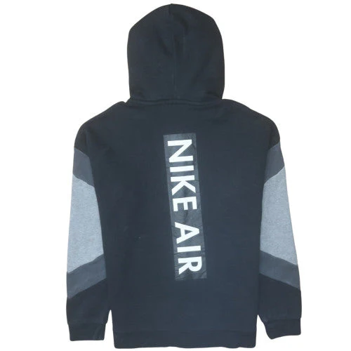 Nike Men's Black Full Zip Hoodie Medium Sports Fleece - Image 8